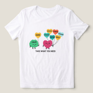 Camiseta Triblenda Globos de Apoyo a la Salud Mental