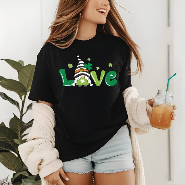 Camiseta Triblenda Gnome, Chica irlandés de amor verde (Subido por el creador)