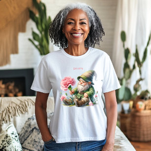 Camiseta Triblenda Gnome del Jardín de Enero Personalizado