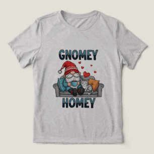 Camiseta Triblenda Gnomey homey gnome en casa
