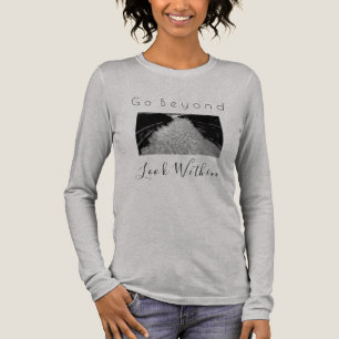 Camiseta Triblenda "Go Beyond" Beach Entrance Black Photo