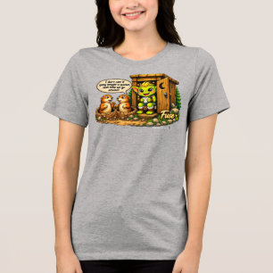 Camiseta Triblenda Goblinantics ™ Desvío de Perro de Pradera con Fuse