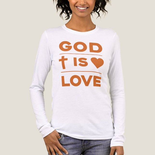 Camiseta Triblenda God Is Love (Anverso)