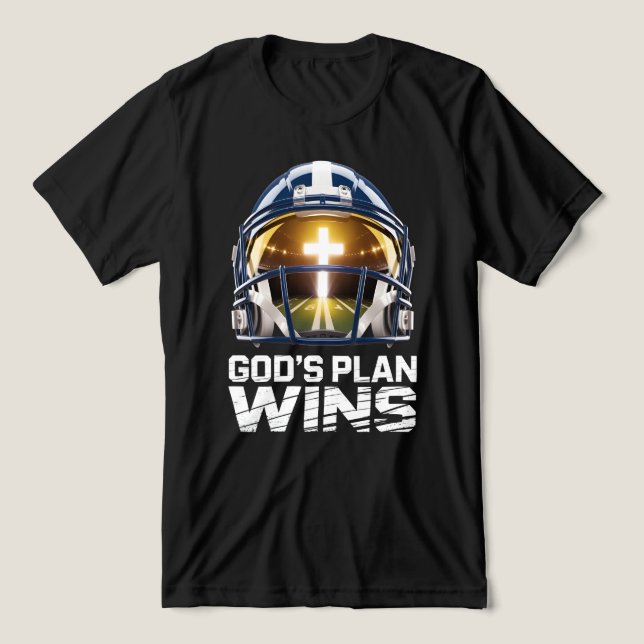 Camiseta Triblenda God’s Plan Football Helmet (Diseño delantero )