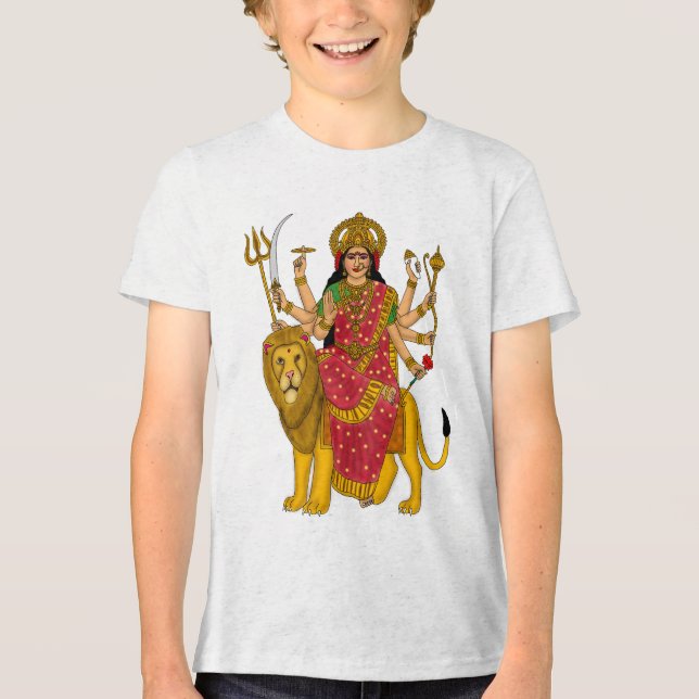 Camiseta Triblenda Goddess Durga T-Shirt (Anverso)