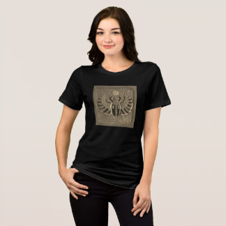 Camiseta Triblenda Gold and Bronze Scarab tile pattern Tee Shirt