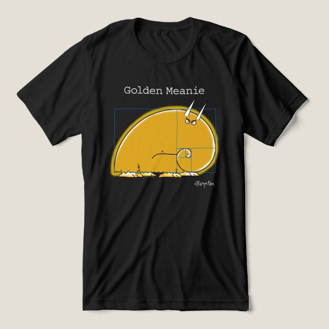 Camiseta Triblenda GOLDEN MEANIE por Boynton (Diseño delantero )