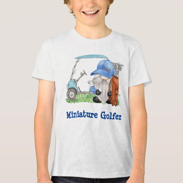 Camiseta Triblenda Golfer en miniatura (Anverso)