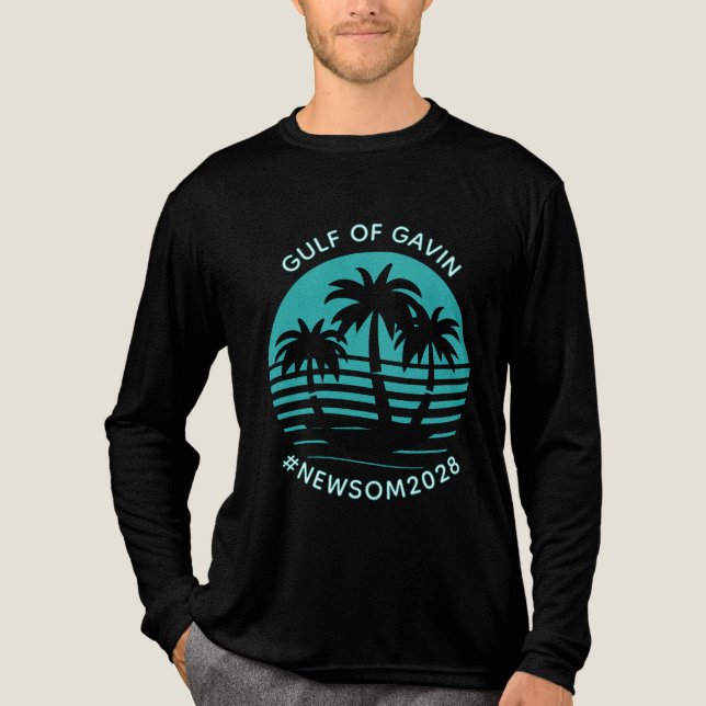 Camiseta Triblenda Golfo de Gavin | Humor político divertido (Anverso)