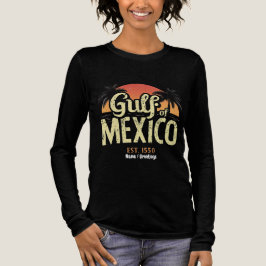 Camiseta Triblenda Golfo de México est. 1550  Vibra Retró de Playa Vi