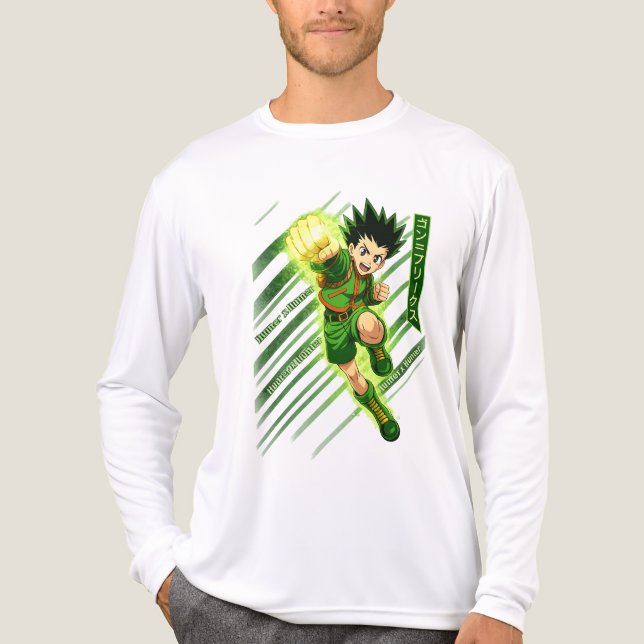Camiseta Triblenda Gon Freecss Jajanken Poder Anime (Anverso )