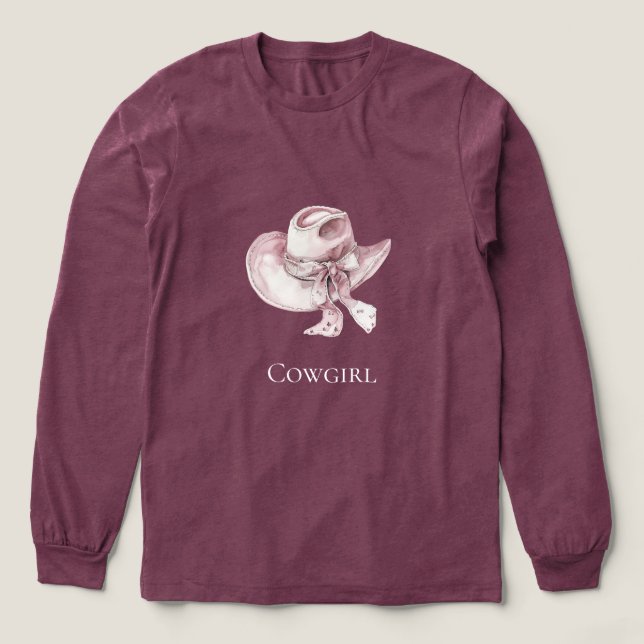 Camiseta Triblenda Gorra de lechera rosa (Diseño traserp)