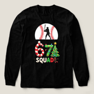 Camiseta Triblenda Goteo de béisbol número 67 jugador o cumpleaños 67