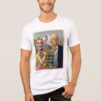 CAMISETA TRIBLENDA GÓTICO AMERICANO REVISADO