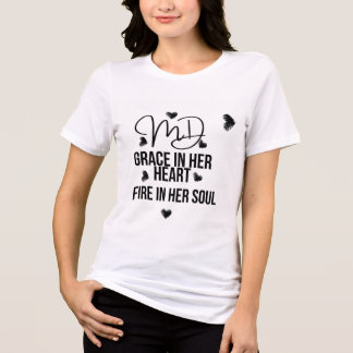 Camiseta Triblenda Grace & Fire - Empoderamiento de la mujer Tee**