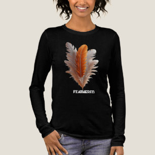 Camiseta Triblenda Gracia centrada Plumas Equilibrio Silencio Ecuanim