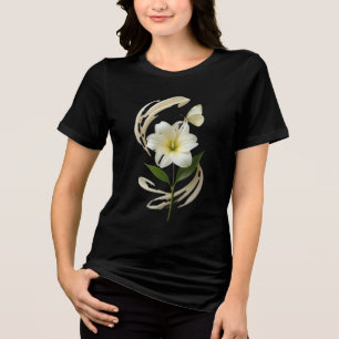 Camiseta Triblenda Gracia Efímera Flor y Deriva Delicado Equilibrio N