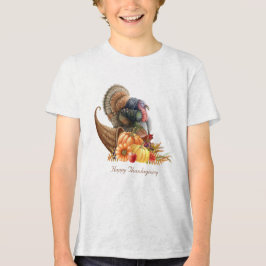 Camiseta Triblenda Gracias Cornucopia Boys T-Shirt