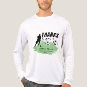 Camiseta Triblenda Gracias entrenador de fútbol jugador