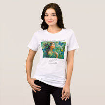 Gracias, madre poema camiseta.
