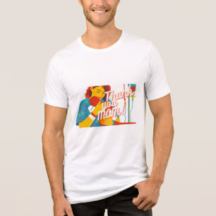 Camiseta Triblenda Gracias Mamá Divertido Diseño Retro Maternal Nacim