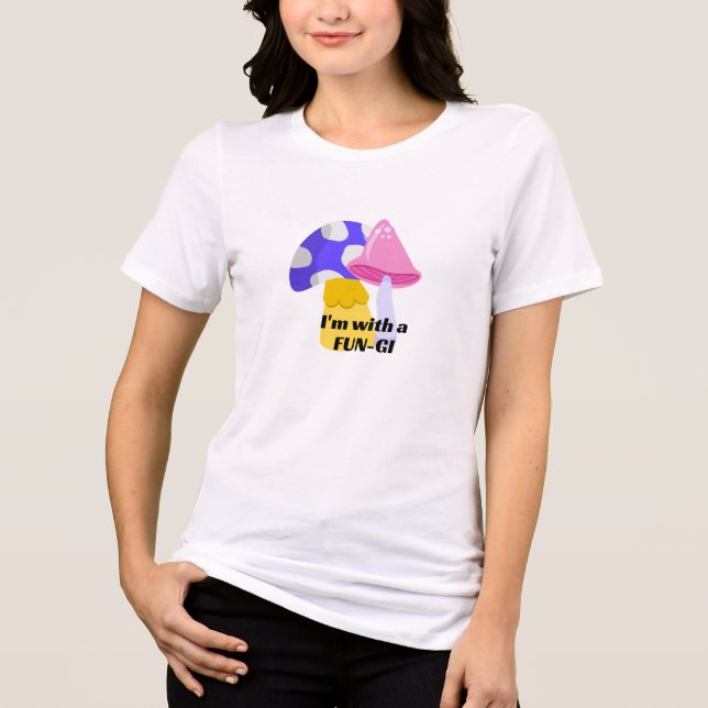 Camiseta Triblenda Graciosa Shirt Mushroom | Idea De Regalo Para Los  (Anverso)