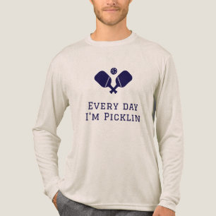Camiseta Triblenda Gracioso bolas de futbol todos los días de manga l