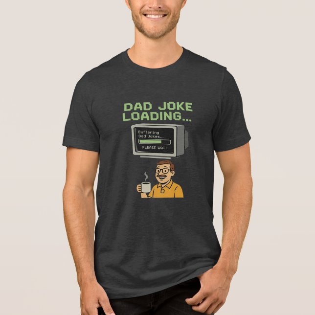 Camiseta Triblenda Gracioso Chiste de papá - regalo del día del padre (Anverso)