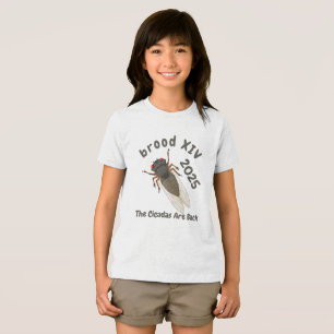 Camiseta Triblenda Gracioso Cicada Brood XIV 2025 Nature Bug Lover