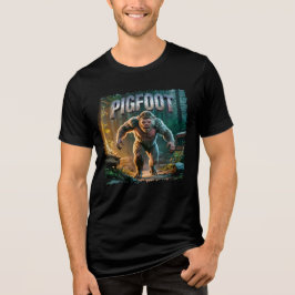 Camiseta Triblenda Gracioso paro fotográfico de Pigfoot