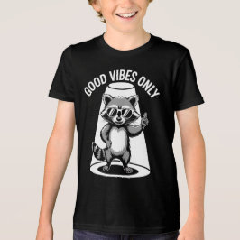 Camiseta Triblenda Gracioso regalo animal | Estrella de rock raccoon 