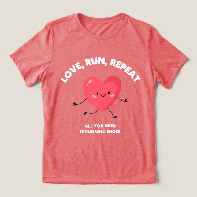 Camiseta Triblenda Gracioso regalo de San Valentín para parejas de co (Diseño delantero )