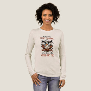 Camiseta Triblenda Gracioso sarcasmo de arte de palabras de botón bon