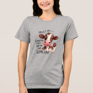 Camiseta Triblenda Gracioso Sarcástico - Sassy gráfico T-Shirt Tri-Bl
