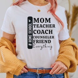 Camiseta Triblenda Graciosos regalos del Día de la Madre en la escuel