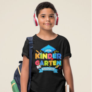Camiseta Triblenda Graduado de jardín de infantes 2026