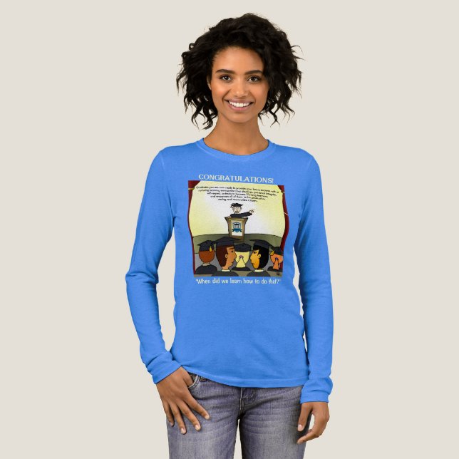 Camiseta Triblenda Graduates Blue (Anverso Completo)