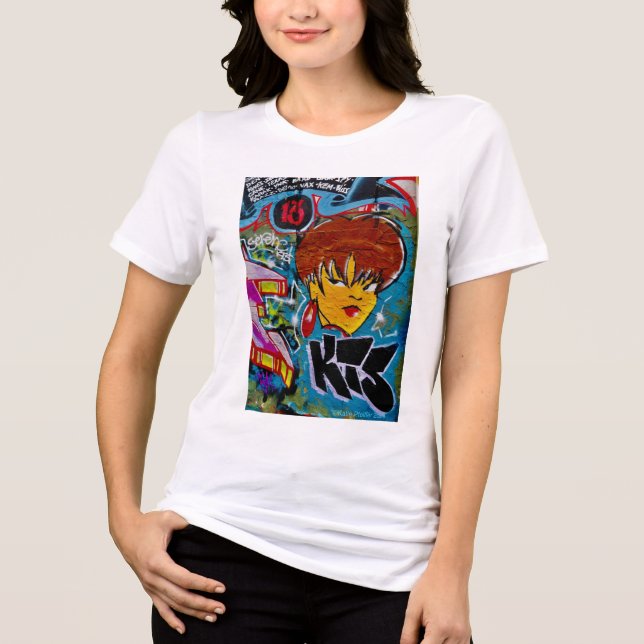 Camiseta Triblenda Graffiti de West Philly#2 (Anverso)