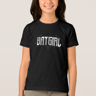 Camiseta Triblenda Gráfica de nombre de alta tecnología de Batgirl