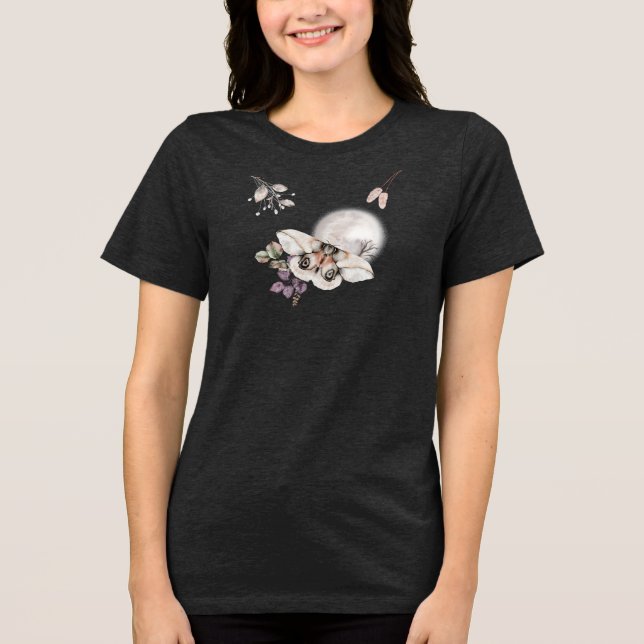 Camiseta Triblenda Gráfica Moonlit Moth (Anverso)