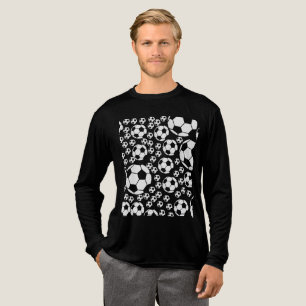 Camiseta Triblenda Gráfico clásico de balón de fútbol para fanáticos