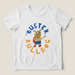 Camiseta Triblenda Gráfico de cachorro adorável para crianças amantes