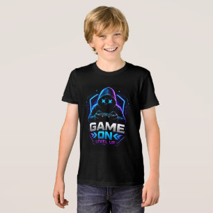 Camiseta Triblenda ⚡ Gráfico de Gamer Futurista para Jugadores Adoles