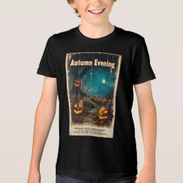 Camiseta Triblenda Gráfico de Halloween - Inspiración estacional de l