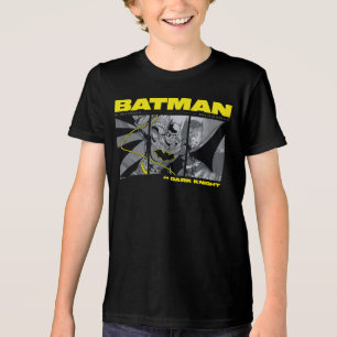 Camiseta Triblenda Gráfico de tres paneles de comic Batman
