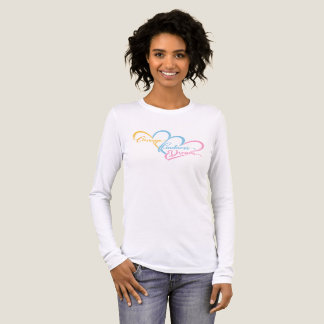 Camiseta Triblenda Gráfico Inspirador del Corazón