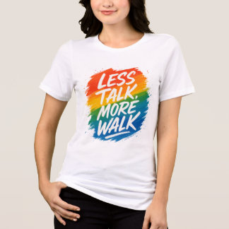 Camiseta Triblenda Gráfico Motivacional Vibrante