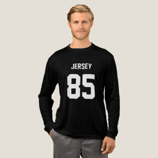 Camiseta Triblenda Gráfico negro masculino "Jersey 85"