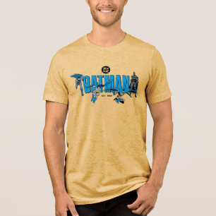 Camiseta Triblenda Gráficos de Batman Leyendas por Siempre