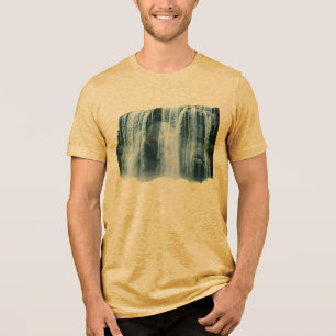Camiseta Triblenda Gráficos de cascada Bella+Canvas